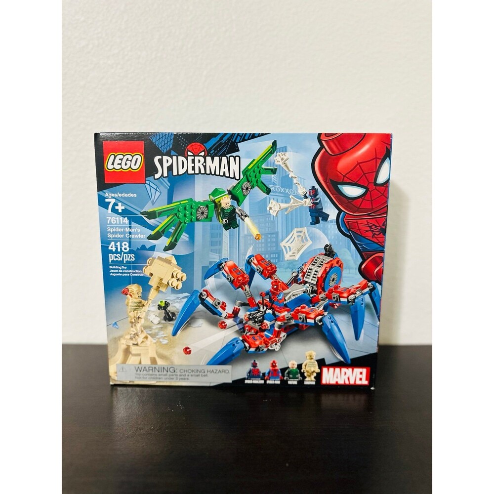 LEGO 76114 Spider-Man Spider Crawler Retired New Sealed Rare Spider-Man 2099 NIB